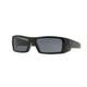 Oakley OO9014 Gascan Sunglasses - Men's Polished Black Frame Grey Lens 03-471-60