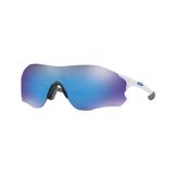 Oakley OO9313 EVZero Path A Sunglasses - Men's Polished White Frame Prizm Sapphire Lenses: 931315-38