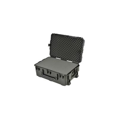 SKB Cases Injection Molded 29inx18inx10.85in Case w/Cube Foam Wheels Black 3I-2918-10BC