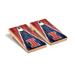 Illinois Fighting Illini 2' x 4' Weathered Triangle Cornhole Board Set