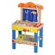 New Classic Toys L10157 Builder Carpentry Construction Work Bench, Multi Color