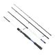 Fladen Fishing Warbird (7ft/2.10m and 8ft/2.4m) 4 Piece Sectional Travel Spinning Rod (2 to 12g / 5 to 30g / 10 to 40g Casting Weight) for Travel Fishing