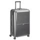 DELSEY PARIS - TURENNE - Slim Rigid Cabin Suitcase - 55x40x20 cm - 35 liters - XS - Silver