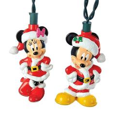 Kurt S. Adler 37726 - 10 Light 12' Disney� Mickey and Minnie Christmas Light String Set Set