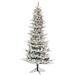 Vickerman 498316 - 9' x 51" Artificial Flocked Kiana Pine 1900 Warm White LED Lights Christmas Tree (K173281LED)