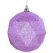 Vickerman 468883 - 6" Pink Glitter Finish Geometric Ball Christmas Tree Ornament (4 pack) (M177479DG)