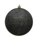 Vickerman 485859 - 6" Gunmetal Sequin Ball Christmas Christmas Tree Ornament (4 pack) (N591584DQ)