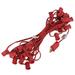 Vickerman 360590 - 25 Light 25' Red Wire Empty C9 Christmas Light String Set with 12" Spacing (V472220RED)