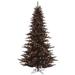 Vickerman 432587 - 3' x 25" Black Fir Tree with 100 LED Lights Christmas Tree (K161731LED)