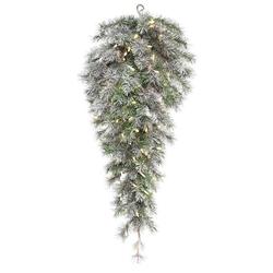 Vickerman 498996 - 36" Frost Lacey TearDrop Dura-Lit 70WW (K176608LED) Christmas Teardrops