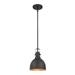 Westinghouse 63456 - 1 Light Oil Rubbed Bronze with Highlights Hammered Shade Adjustable (1Lt Pend Hammered Oil Rubbed Bronze w/Highlights)