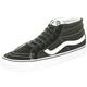 Vans Unisex Adults' Sk8-Mid Reissue Hi-Top Trainers, Black (Black/True White 6Bt), 7 Uk 40.5 Eu