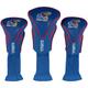 Kansas Jayhawks 3-Pack Contour Golf Club Head Covers