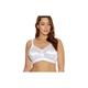 Elomi Women's Cate Soft Cup Bra, white, 44F