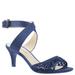 J. Renee Soncino - Womens 9.5 Navy Sandal Medium