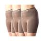 Chaffree Womens Anti Chafing Knickers, Plus Size Full/High Waist Short Leg Briefs, Boxer Shorts, Prevent Thigh Rubbing Underwear 1PK (24-28, Truffle)