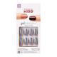 Kiss Gel Fantasy Nails - Rush Hour C, 1er Pack (1 x 24 Stück), farbe sortiert