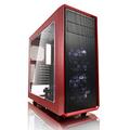 Fractal Design Focus G Red Window, PC Gehäuse (Midi Tower mit seitlichem Fenster) Case Modding für (High End) Gaming PC, rot