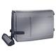Leitz, Leichte Business Messenger-Tasche für 15.6 Zoll Laptop, Smart Traveller, Polyester/Metall/Leder, Complete, Silber, 60190084
