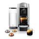 Nespresso Vertuo Plus Automatic Pod Coffee Machine for Americano, Decaf, Espresso by Magimix in Silver