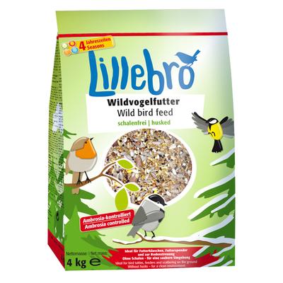 3x4kg Lillebro Husk-Free Wild Bird Food