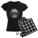 CafePress - Sugar Skull - Womens Novelty Cotton Pajama Set, Comfortable PJ Sleepwear