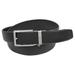 Florsheim 34mm Leather Track Belt Black 40 Leather