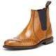 Loake Mens Hoskins Brogue Boots Tan 9 UK