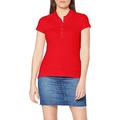 Tommy Hilfiger - Short Sleeve Top - Tommy Hilfiger Women - Polo Shirt - Women's Heritage Short Sleeve Slim Polo Shirt - Apple Red - Size L