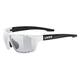 uvex sportstyle 706 V - Sportbrille für Damen und Herren - selbsttönend - beschlagfrei - white black matt/smoke - one size