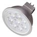 Satco 09491 - 6.5MR16/LED/25'/30K/12V S9491 MR16 Flood LED Light Bulb