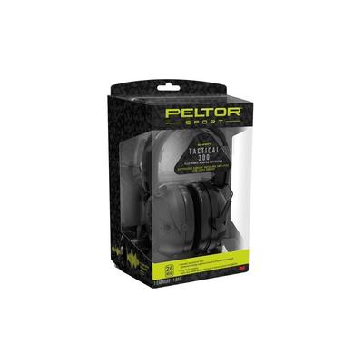 Peltor Sport Tactical 300 Electronic Hearing Protector Black TAC300-OTH