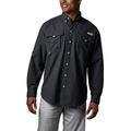 Columbia Men’s PFG Bahama™ II Long Sleeve Shirt, Black, XX-Large