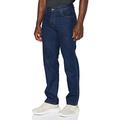 Wrangelr Mens Denim Texture Texas Stretch Stonewash Blue Jeans (W12133010) in 33W x 32L