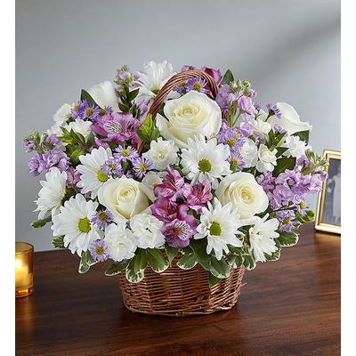1-800-Flowers Flower Delivery Peace Prayers & Blessings Lavender & White Large | Happiness Delivered To Their Door