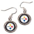 Women's WinCraft Pittsburgh Steelers Round Dangle Earrings