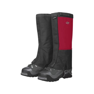 Outdoor Research Expedition Crocodile Gaiters - Men's Chili/Black Extra Large 243114-0413009