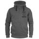 West Ham United FC Official Football Gift Mens Fleece Zip Hoody Grey Medium