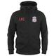 Liverpool FC Official Football Gift Mens Fleece Zip Hoody Black XL