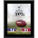 Baltimore Ravens vs. San Francisco 49ers Super Bowl XLVII 10.5" x 13" Sublimated Plaque