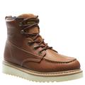 Wolverine Work Wedge Soft Toe 6" - Mens 12 Tan Boot Medium