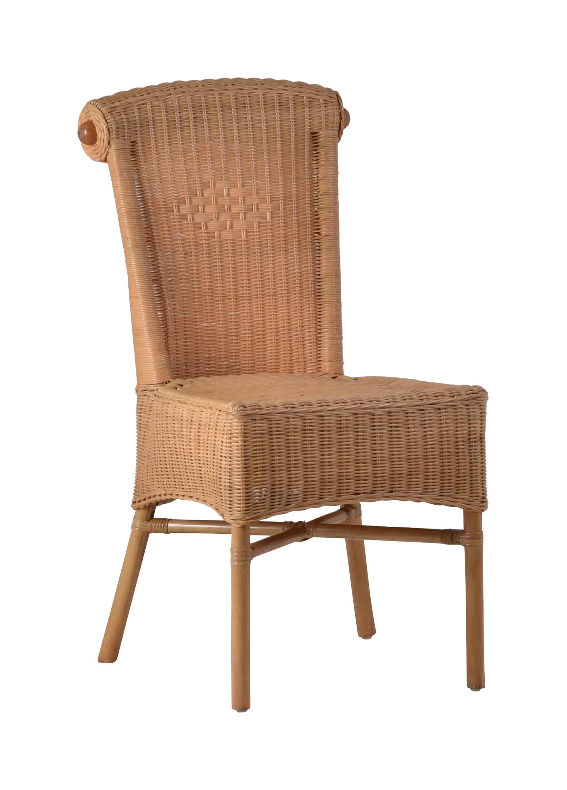 MiaMöbel Rattanstuhl 'Arjuna' Rattan Landhaus