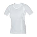 GORE WEAR Women's Short Sleeve Undershirt, GORE WINDSTOPPER, Base Layer, Multisport, Light Grey/White, 34