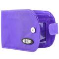 Big Skinny RFID Blocking Taxicat Bi Fold Wallet, Purple, One Size