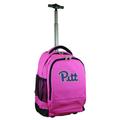 MOJO Pink Pitt Panthers 19'' Premium Wheeled Backpack