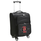 MOJO Black San Diego State Aztecs 21" Softside Spinner Carry-On