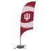 Indiana Hoosiers 7.5' Swirl Razor Feather Stake Flag with Base