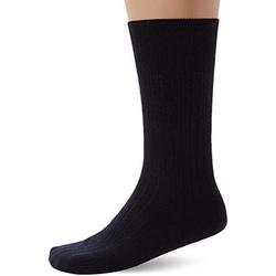 FALKE Men No. 2 Finest Cashmere Socks - 87% Cashmere, Blue (Dark Navy 6370), UK 8.5-9.5 (Manufacturer size: 43-44), 1 Pair