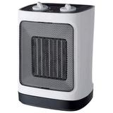 Pelonis 6403372 Electric Ceramic Heater & Fan Thermostat White
