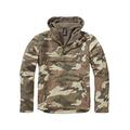 Brandit Men's Windbreaker Jacket - Multicoloured (Light Woodland 107), X-Large